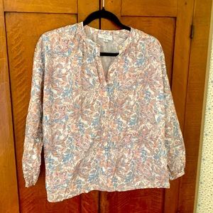 Lovely classic Liberty print blouse.